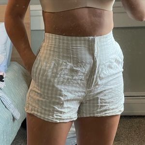 H&M Checkered Shorts